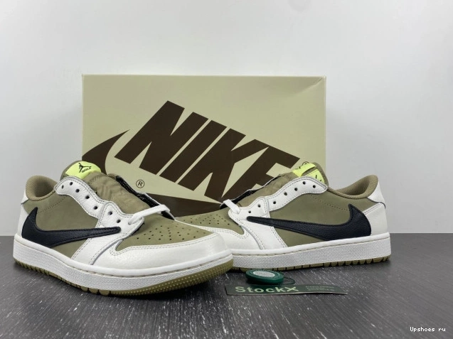 Retro Low 1 Olive Travis Golf Jordan Scott Neutral 0706